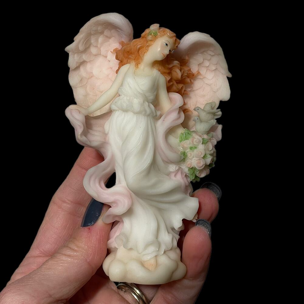 Vintage Roman Seraphim Classics Harmony Love's Guardian #81658 Angel Figure 1999